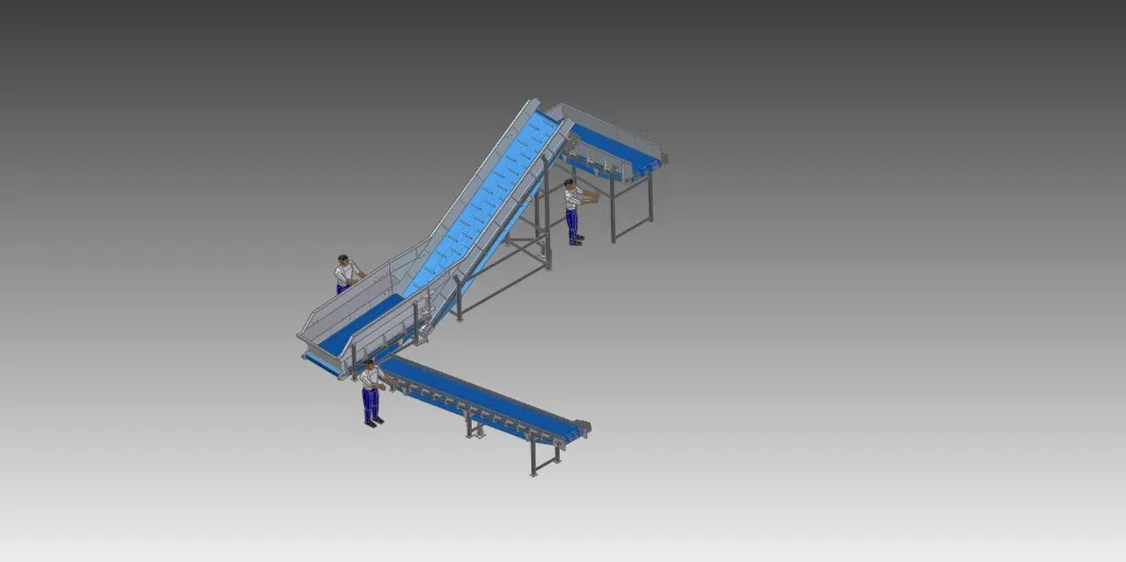Industriële Transportlijn - Layout