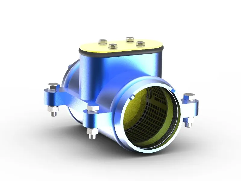 Filter Behuizing - Geel/Blauw