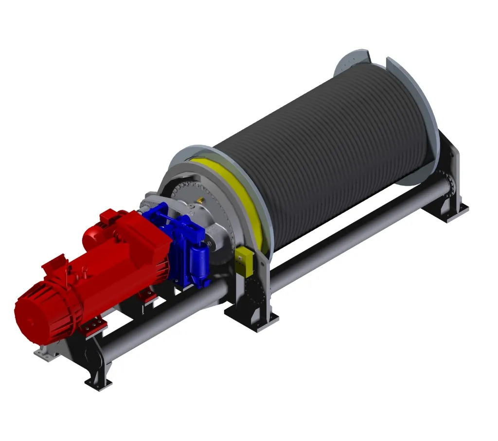 Heavy Duty Winch Construction