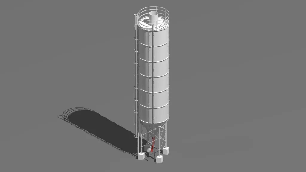 Verticale Opslagsilo