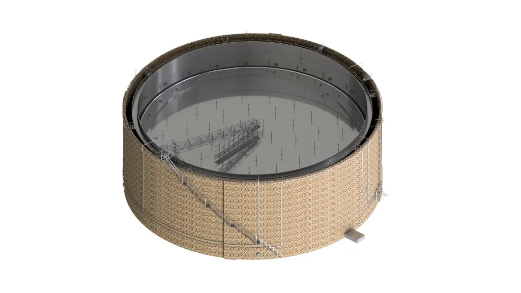 Cryogene Opslagtank - Dubbelwandig (Isolatie)