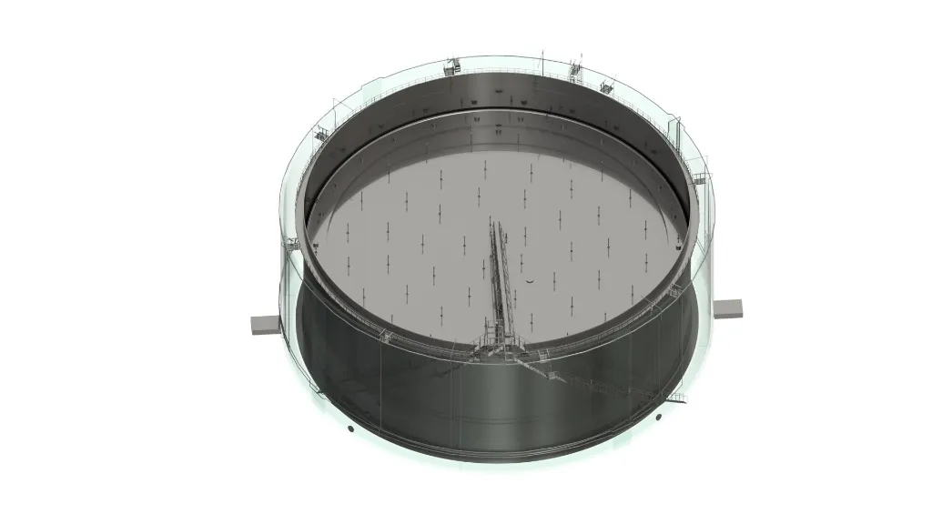 Cryogene Opslagtank - Dubbelwandig (Intern)