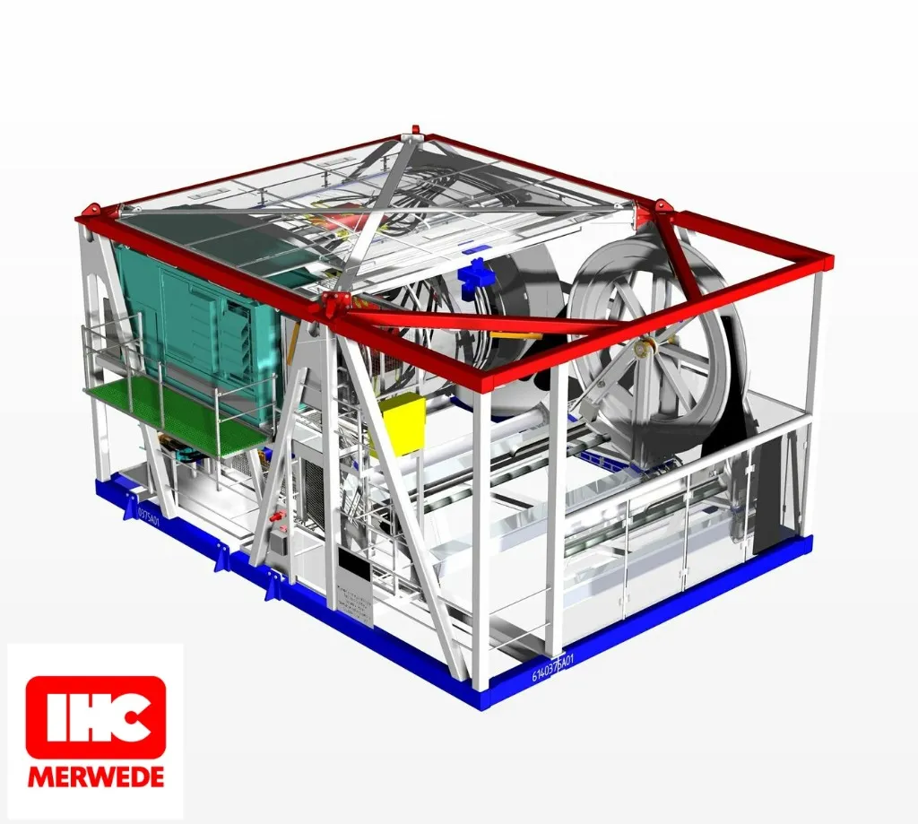 Liercontainer - Mechanisch Detail