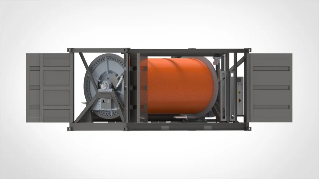 Gecontaineriseerde Lierinstallatie - Aanzicht