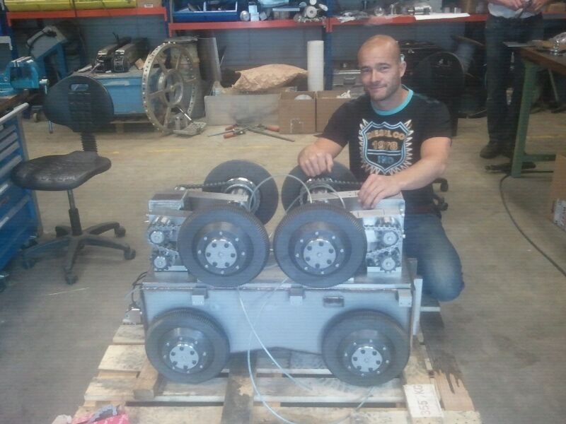 Assemblage van ILI tool in werkplaats